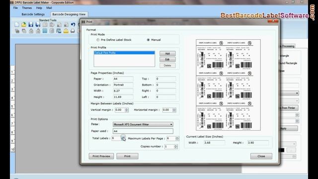 Generate barcode label with different font for all types of industries смотреть онлайн