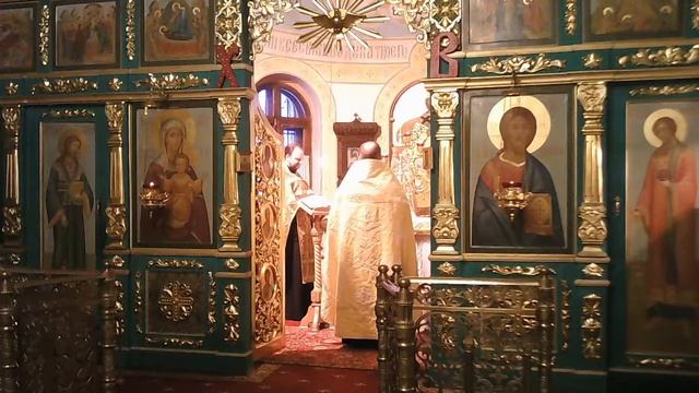 Неделя сыропустная. Всенощное бдение.