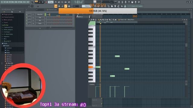 FL Studio ⚫учусь делать биты ⚫только скачал смотреть онлайн