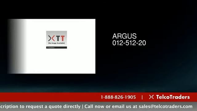 ARGUS 012-512-20 - Buy, Sell & Repair | TelcoTraders смотреть онлайн