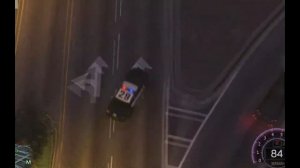 На полицейской машине ухожу от полиции! в GTA V