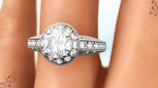 Vanna K Diamond Engagement Ring - Style # 18RGL00638DCZ 2 смотреть онлайн