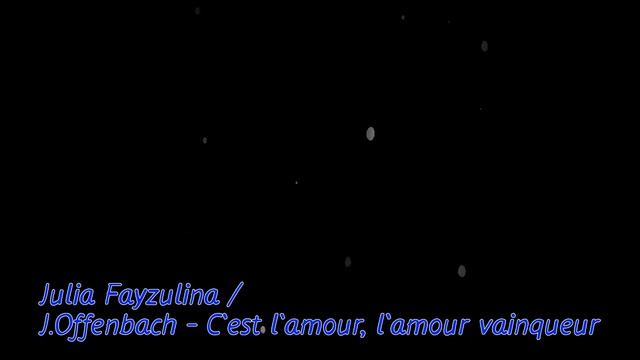 J.Offenbach - C`est l`amour, l`amour vainqueur смотреть онлайн