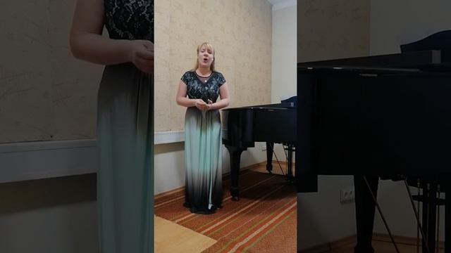 G. F. Handel . Cleopatra's aria "Se Pieta" from the opera Giulio Cesare .Yuliia Konoplitska. смотреть онлайн