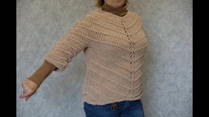 МК Как вязать из пряжи Alize puffy fine 1часть