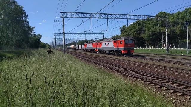 СЦЕПКА ЭЛЕКТРОВОЗОВ ЭП2К-325 и ЭП2К-350 смотреть онлайн