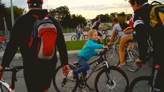 Critical Mass Lviv Щомісячний велопробіг