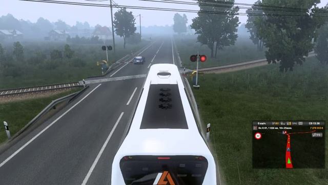 ETS 2 (v1.42) / Neoplan Starliner 2 Euro 5 / Псков - Калининград / НА АВТОБУСЕ ПО РОССИИ смотреть онлайн