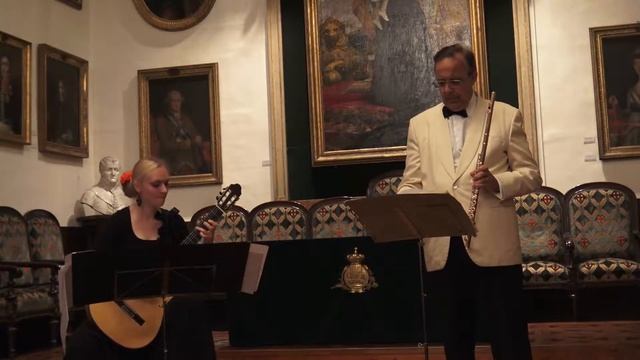 "Suite en Sol VI Mvt." (para GUITARRA y FLAUTA) - Gloria Villanueva смотреть онлайн