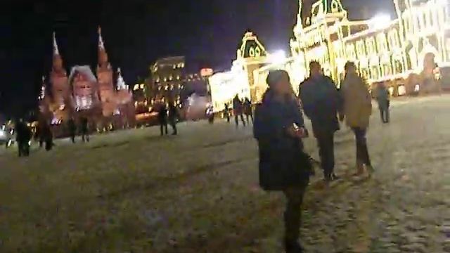 Экскурсия по вечерней Москве.Красная площадь. смотреть онлайн