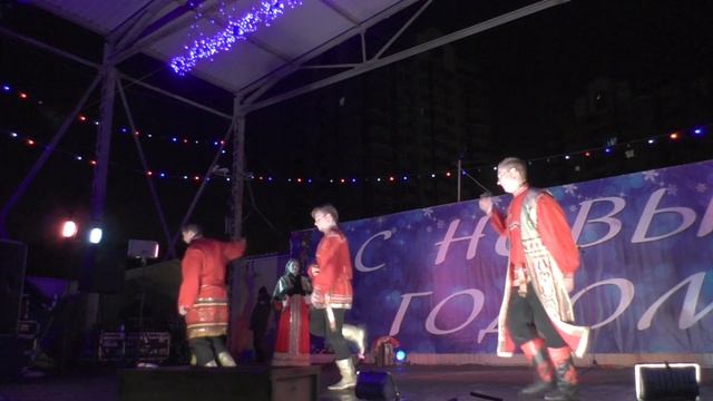 Встреча Нового Года в Центральном парке города Долгопрудного, 1 января 2017 года,4 смотреть онлайн