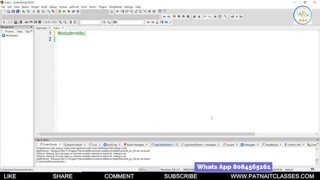 how to compile and execute c program using Code Blocks Software in Hindi ? | part12