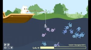 Котик рыбак поймал акулу? Cat Goes Fishing *2*