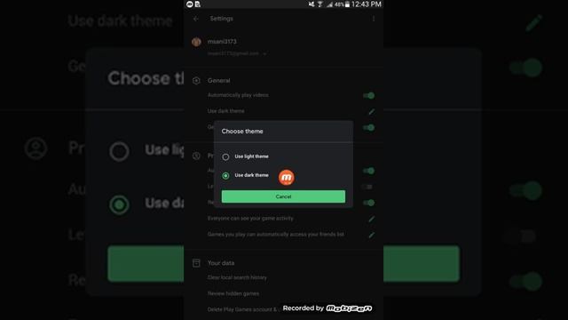 How to dark mode in youtube,opera mini,Vidmate and play games.👉👉Watch my vedio.👈👈