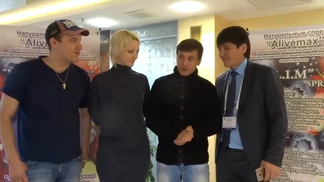Alivemax  Выставка НИИ питания РАМН в Казани Команда 'СИНЕРГИЯ' 1