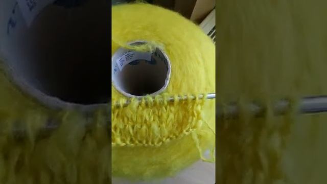 Мохер Fashion Mill art Kan, цвет желтый цыпленок от dompryazhi.ru