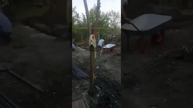 12.06.21 Стройка бани!!! смотреть онлайн