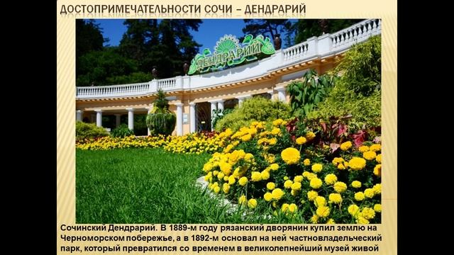 Достопримечательности Сочи