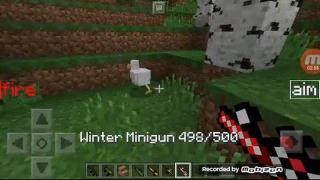 Обзор мода на оружие для майнкрафт  pe телефоны смотреть онлайн