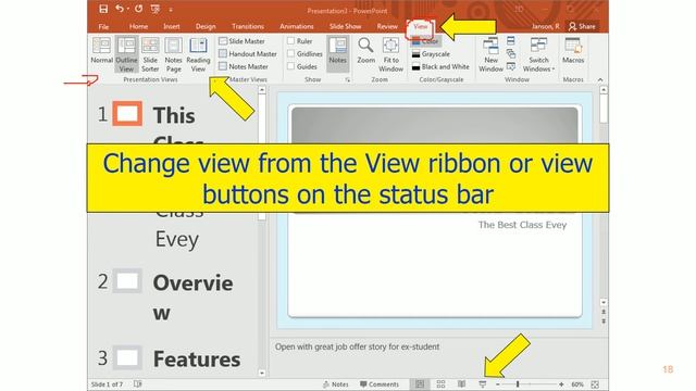 Introduction Creating Presentation & Speaker Notes | Learn MS PowerPoint | MS PowerPoint