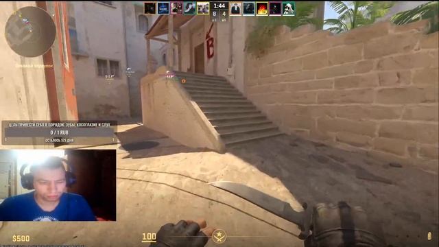 TipoStreamer Counter-Strike 2  Игра  и общение с подписчиками. Стримснайперы сосите йух!!!