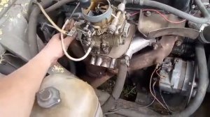 карбюратор к 126с, отрегулировал клапана, поставил двухручейковый шкиф генератора