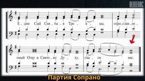 Единородный Сыне. Сопрано. Соловьева. Обиход, #православие #клирос