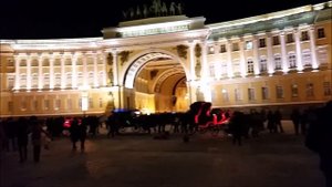 Прогулка по Питеру зимним вечером