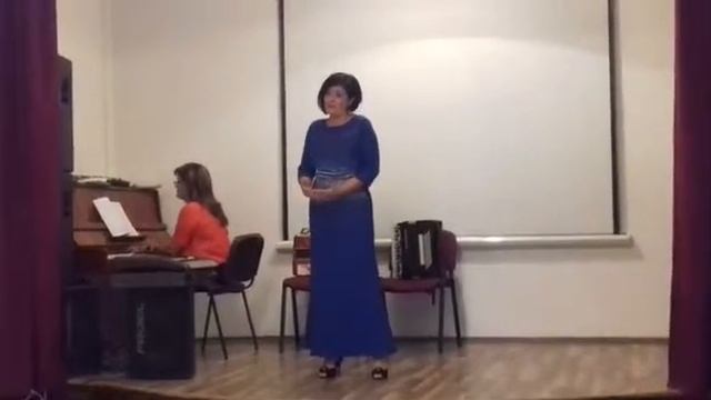 Калыбельная Клары из опеы Дж. Гершвина " Порги и Бес".Исп. Искендерова Валерия.