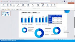 Выравнивание размера объектов в Slider AI PowerPoint