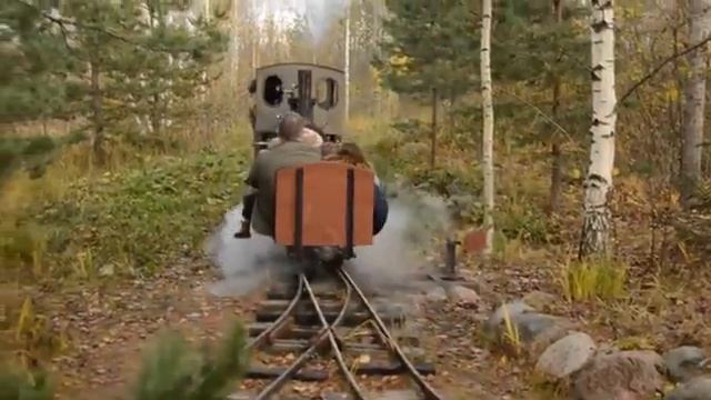 Своя личная железная дорога с паровозом. смотреть онлайн