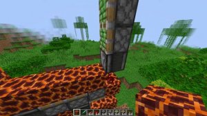 Minecraft  механическая дверь 3 на 3