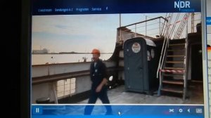 Корабль музей барк "Пекин" прибыл в Германию.