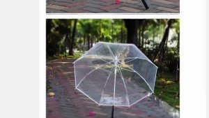 Светящиеся Зонты Светодиодный светильник Прозрачный Unbrella для подарка зонты с длинной ручкой