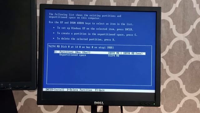 How to create partition & installation every window XP easy method смотреть онлайн