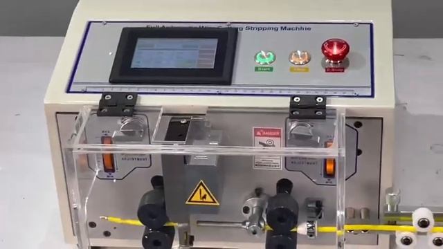 Touch Screen Control Wire Stripping cutting Machine 01 8mm2 WPM-ES смотреть онлайн