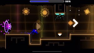 Проходим уровень pixel rave в геометри деш