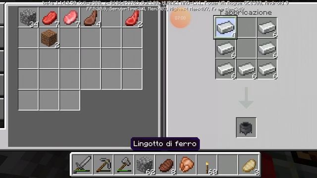 Facciamo l armatura di ferro completa