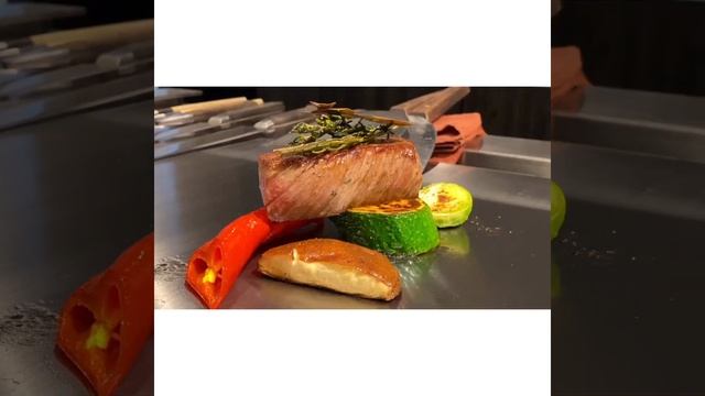 Italian Teppanyaki in Kyoto Japan #Shorts - 鉄板焼ステーキ 嘉茂弥 (YOSHIYA) - 京都
