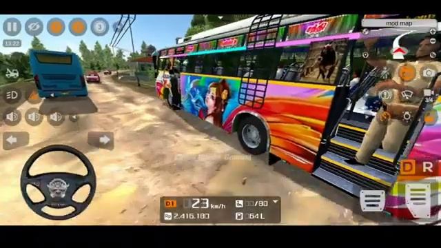 Download VILLAGE OFFROAD MAP MODE for bus simulator indonesia  BUSSID V3.7.1jungkook hindi