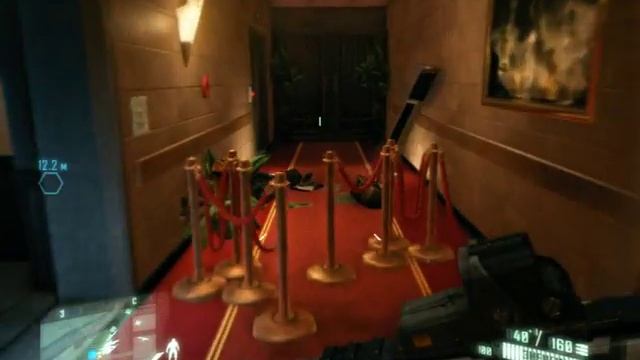 CRYSIS 2 прикол в лифте. смотреть онлайн