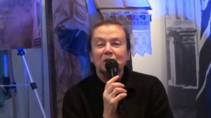 07 10 скульптор Сергей Антонов живописец Ирина Зарон 22 01 2017 интервью на открытии выставки Ирины