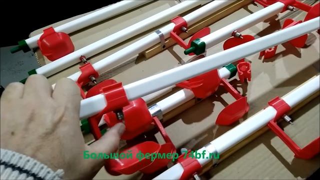 Изготовление и виды ниппельных поилок в сборе от Большого Фермера для вашего хозяйства (ЛПХ).