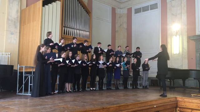 2018 - Хоровая практика II курса. Дирижирует Марианна Семёнова (смешанный хор) смотреть онлайн