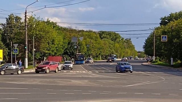 Городской транспорт Твери 2023, ч1