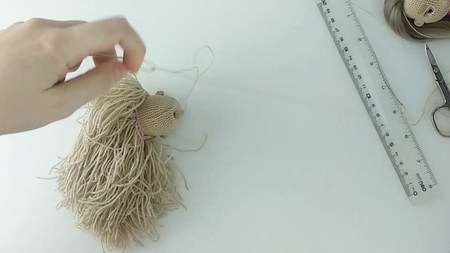 DOLL MAKING: How to Attach doll Hair - Art Dolls Lab Vorsinkacom смотреть онлайн