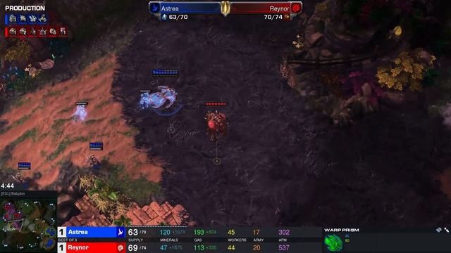 Starcraft II IEM Katowice 2023 Feb9 Astrea(P) v Reynor(Z) Game 2 MAPS - [ESL] Babylon смотреть онлайн