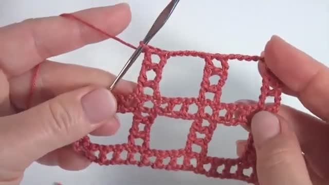 Удивительный Узор крючком #узоркрючком #вязание #вязаниекрючком
