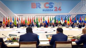 BRICS+ plenary session held during Summit in Kazan (24.10.2024)