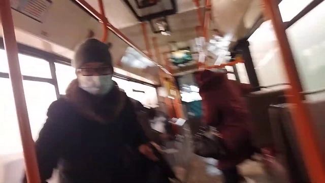 Поездка на МАЗ 105.065(Гос АЕ 9812-7)маршрут 123 смотреть онлайн